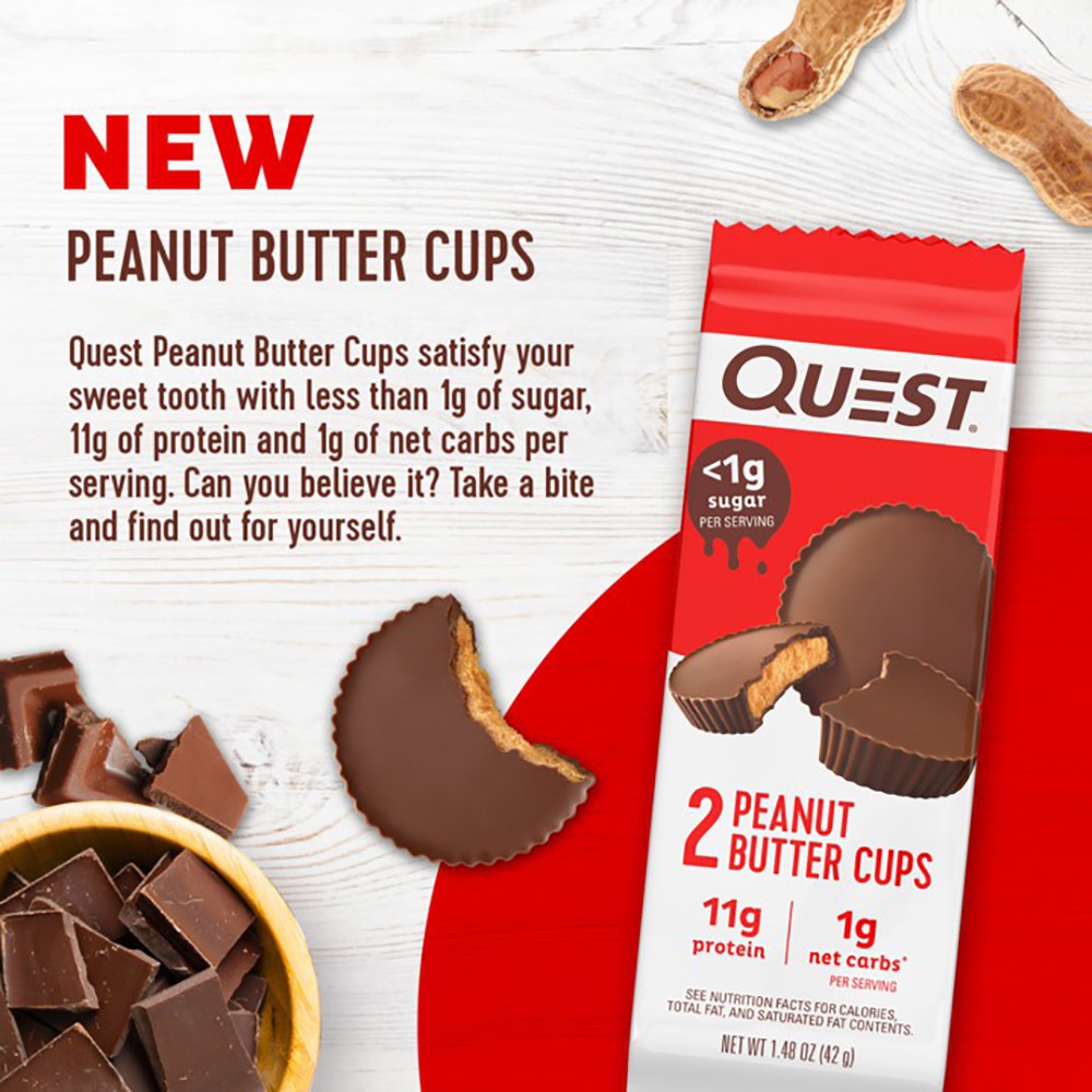 Quest Peanut Butter Cups - 12 pack, 1.48 oz