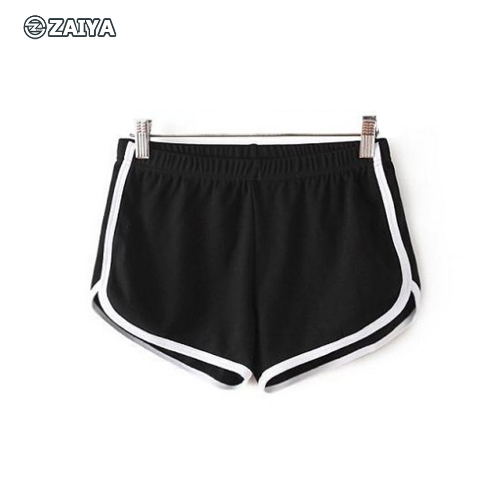 EVA Women Sports Shorts pants Summer Gym Workout Waistband Skinny Yoga Short pajamas Shopee Singapore