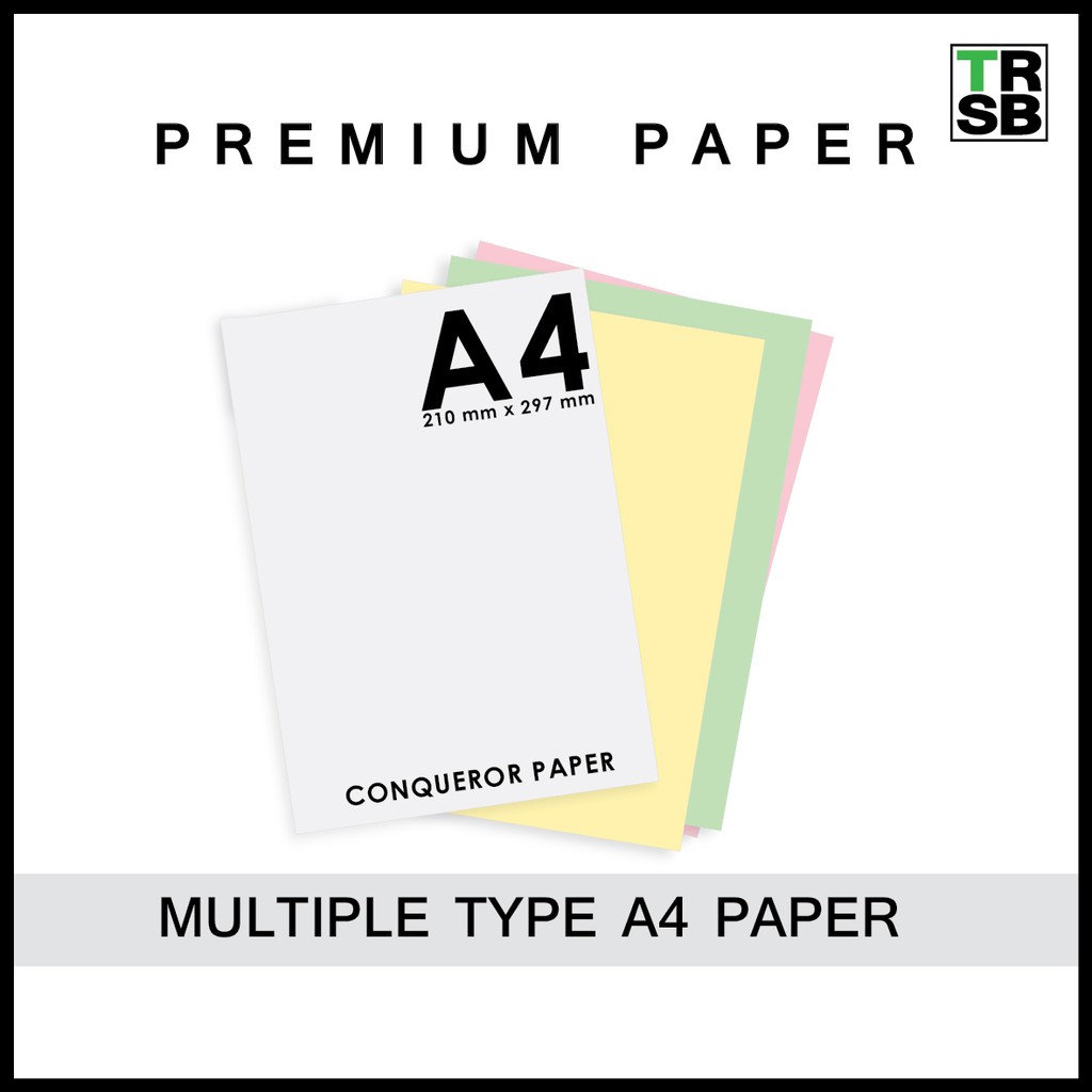 A4 Paper 80 - 160 gsm | art paper, color paper, kraft paper, conqueror ...