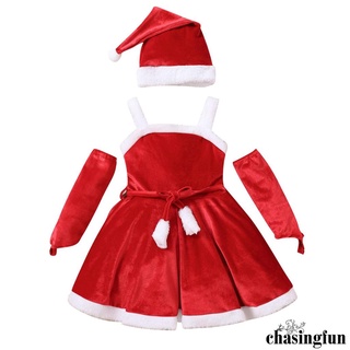 Girls christmas hot sale santa dress