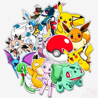 Autocollants - Pokémon de style Kawaii - 50 pcs