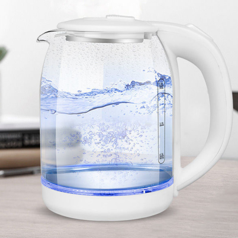 Electric shop kettles glass