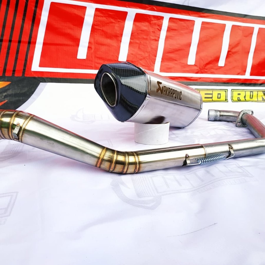 Akrapovic EVO Stainless R15 Racing Exhaust - CBR150R - GSX - BYSON ...