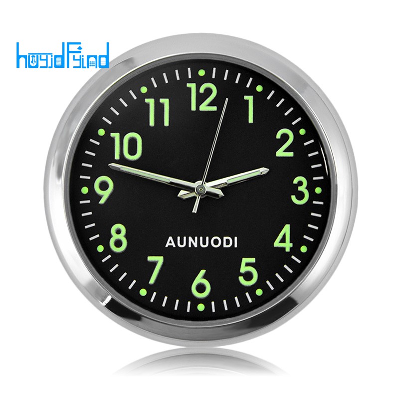 Mini Clock In Car Luminova Mechanics Quartz Clock Mini Car Watch