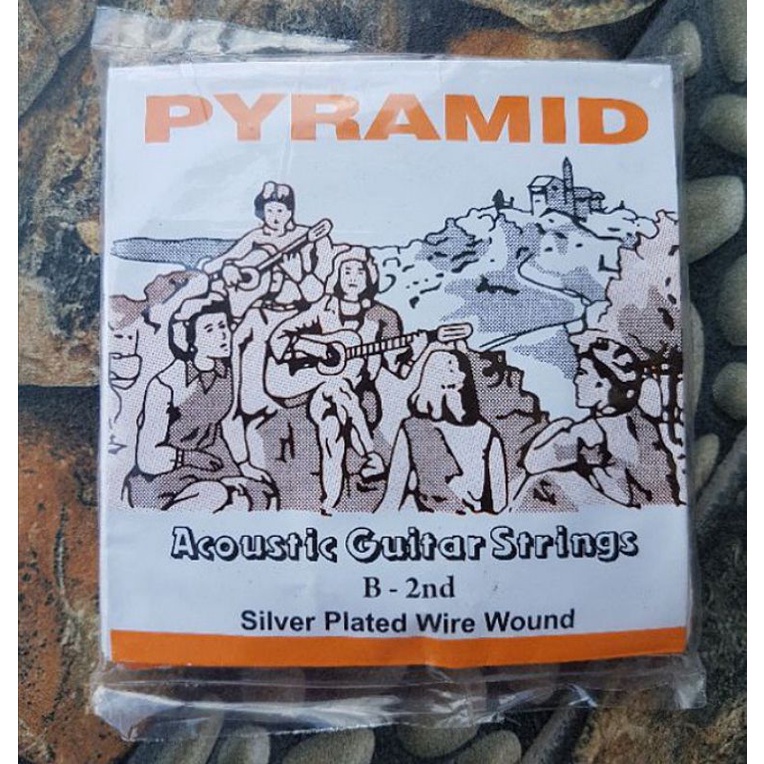 Original Pyramid Pyramid Acoustic String Guitar String (2ndB) Shopee
