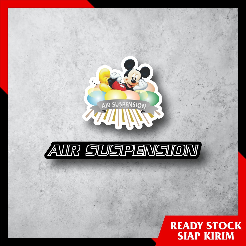 Air SUSPENSION - Sticker Sticker Bismania bus Mania Cutting Aesthetic ...