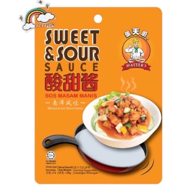 Zhang Tianchu Sweet Sour Sauce Master 1 & (180g) | Shopee Singapore