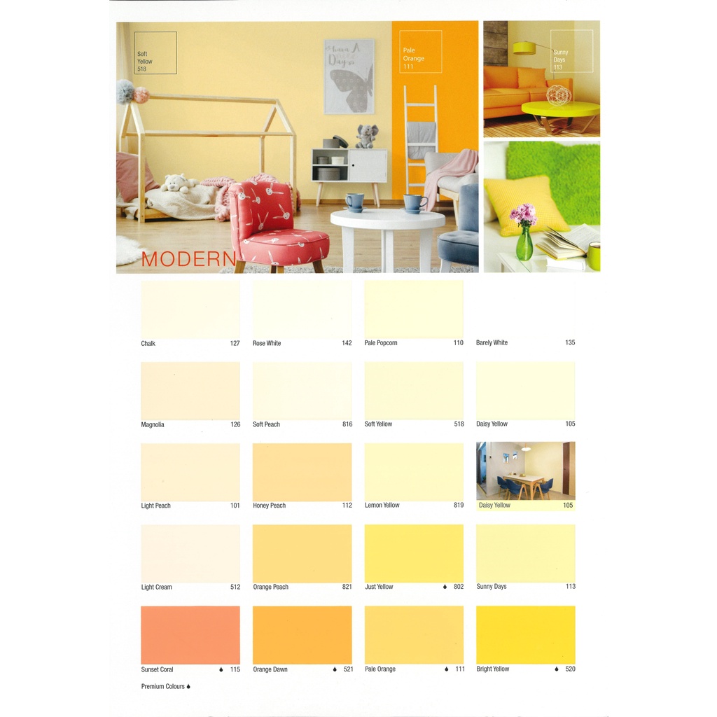 Nippon Paint Colour Chart Catalogue - Exclusive for Selffix | Shopee ...