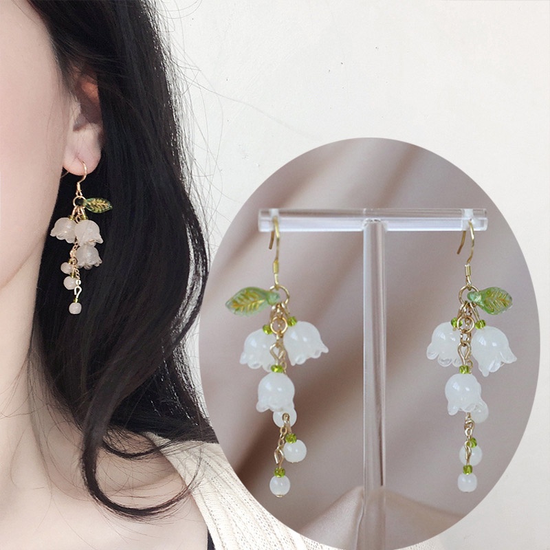 Cute flower sale earrings