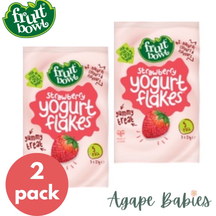 [2Pk] Fruit Bowl Yogurt Flakes Strawberry (5x21g) Shopee Singapore