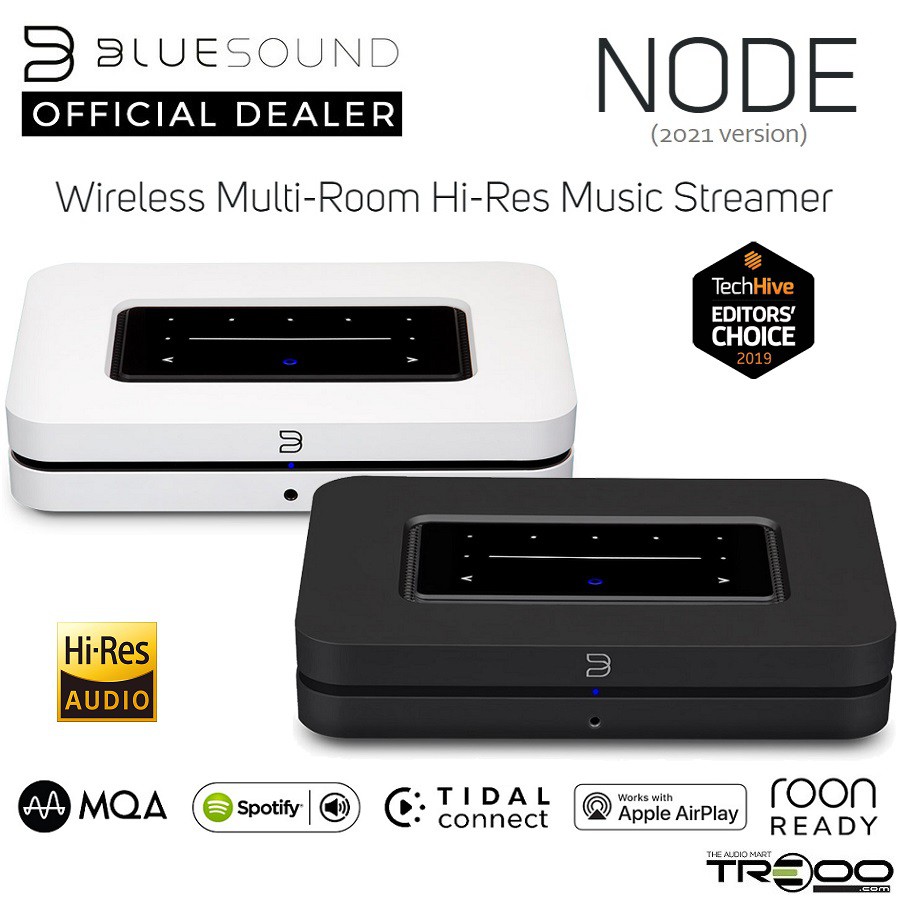 Bluesound NODE (2021) MQA Multi-Room Wireless Bluetooth/WiFi Network ...