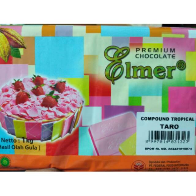 Elmer compound/chocolate block taro 1kg | Shopee Singapore