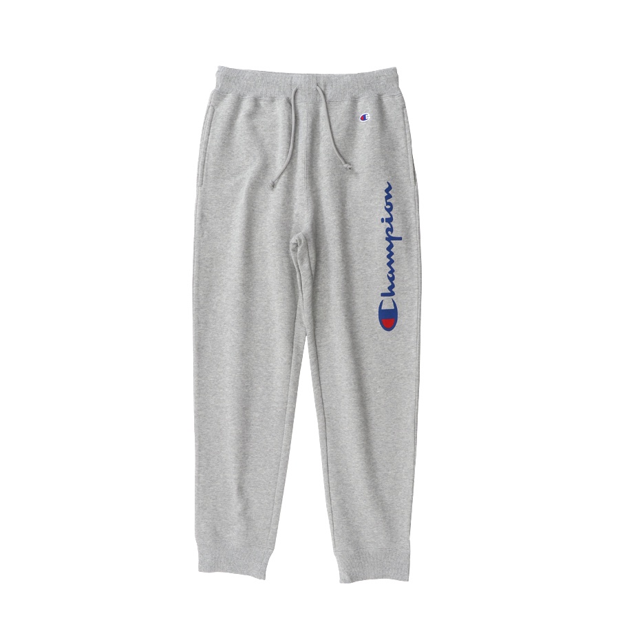 Dark grey champion sweatpants hot sale