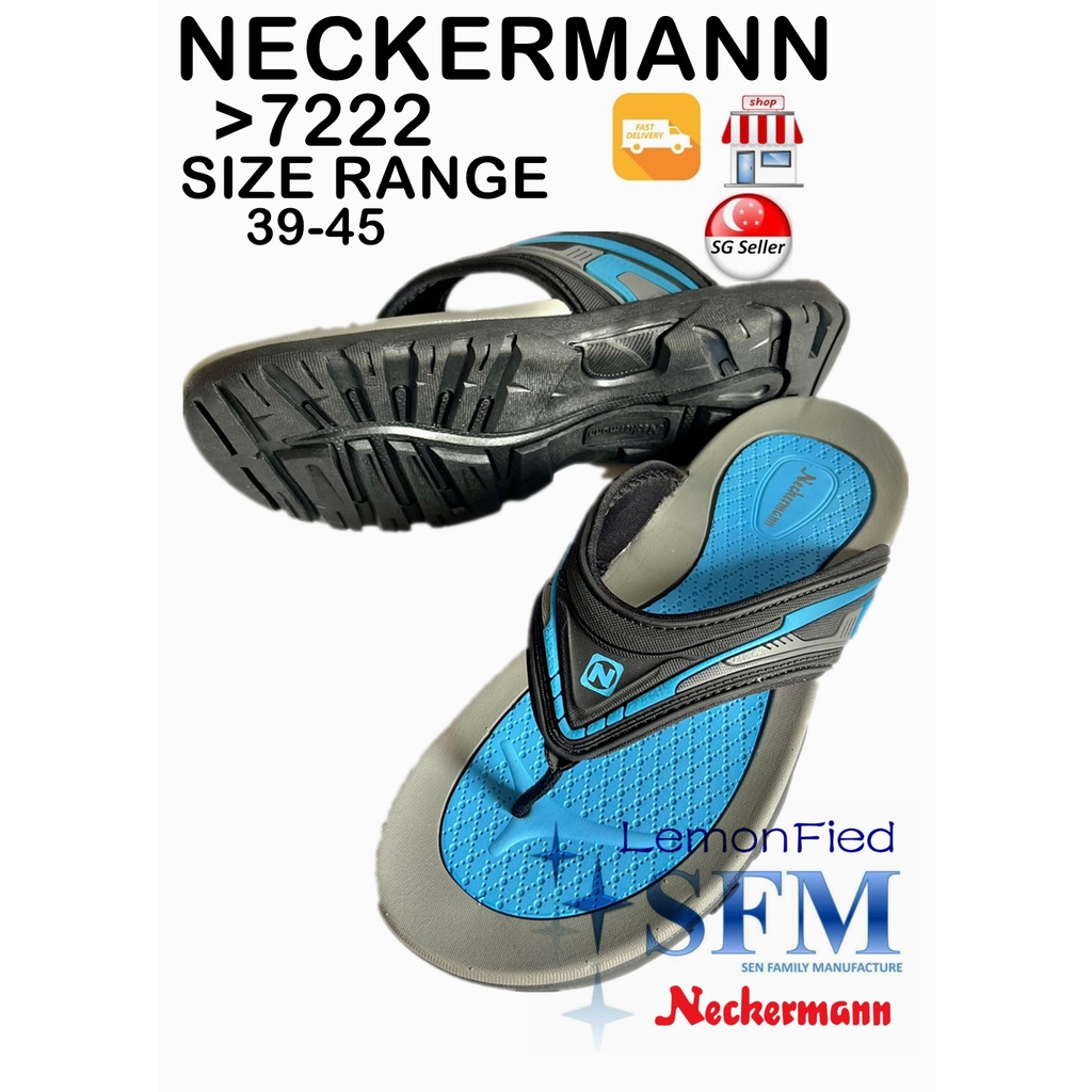 Neckermann 7222 Slippers Size 39 45 sandals indoor outdoor home