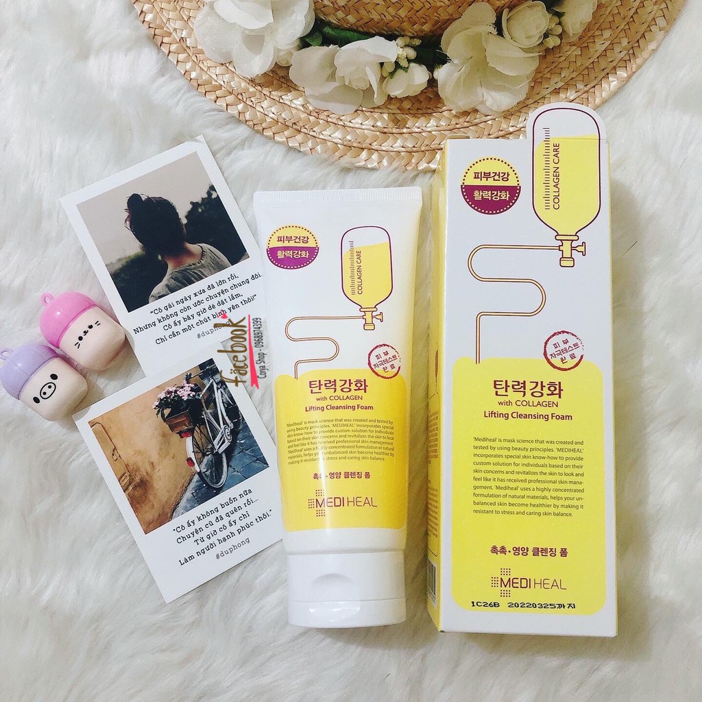 Mediheal Collagen Care Cleansing Foam (Yellow) | Shopee Singapore