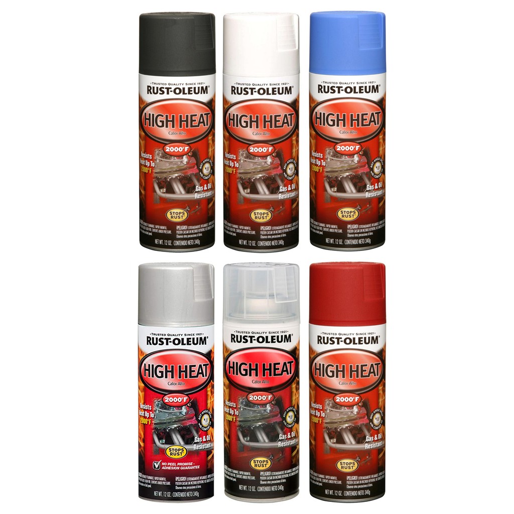 Rust Oleum High Heat Spray Oz Oz Shopee Singapore