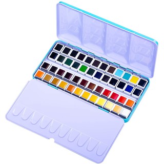 Professional Watercolors Set 24/36 Colors Pigment for Watercolor Painting  With Paint Brush&Watercolor Paper Painting Set