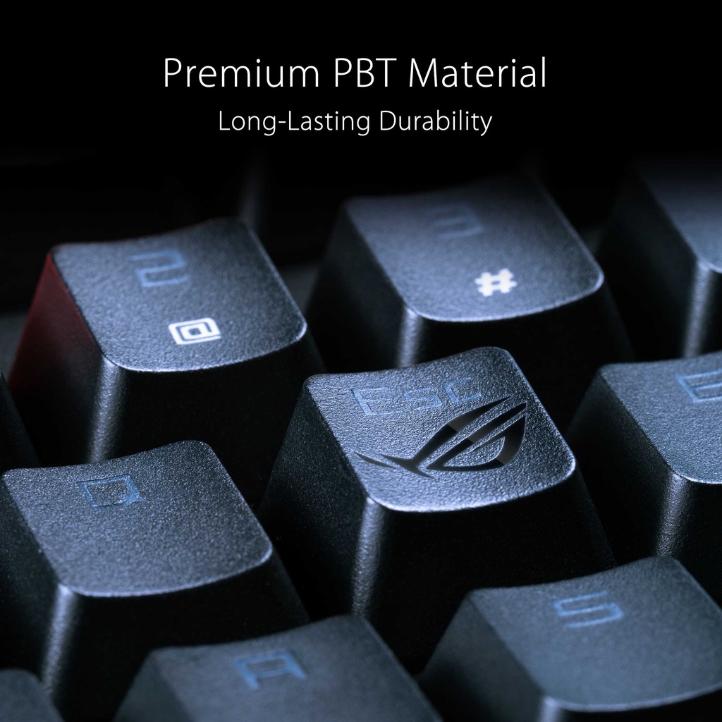 DYNACORE - ASUS ROG PBT Keycap Set (AC03) Keyboard cap | Shopee Singapore