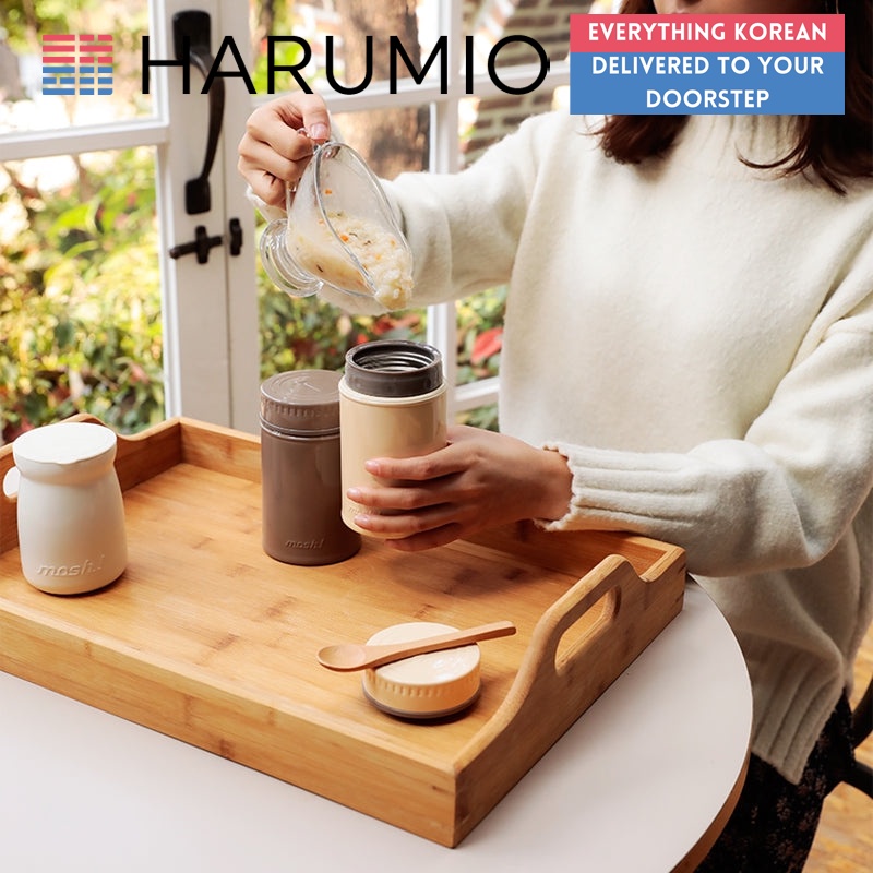 Korean mosh Can Style Food Jar 350ml Food Thermos Tupperware Food