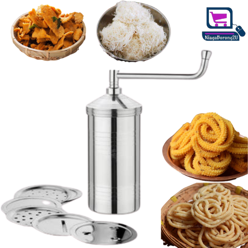 Yuktha Eternals Idiyappam/Murukku/ Farsan Sev / Pasta Maker Stainless Steel  Machine