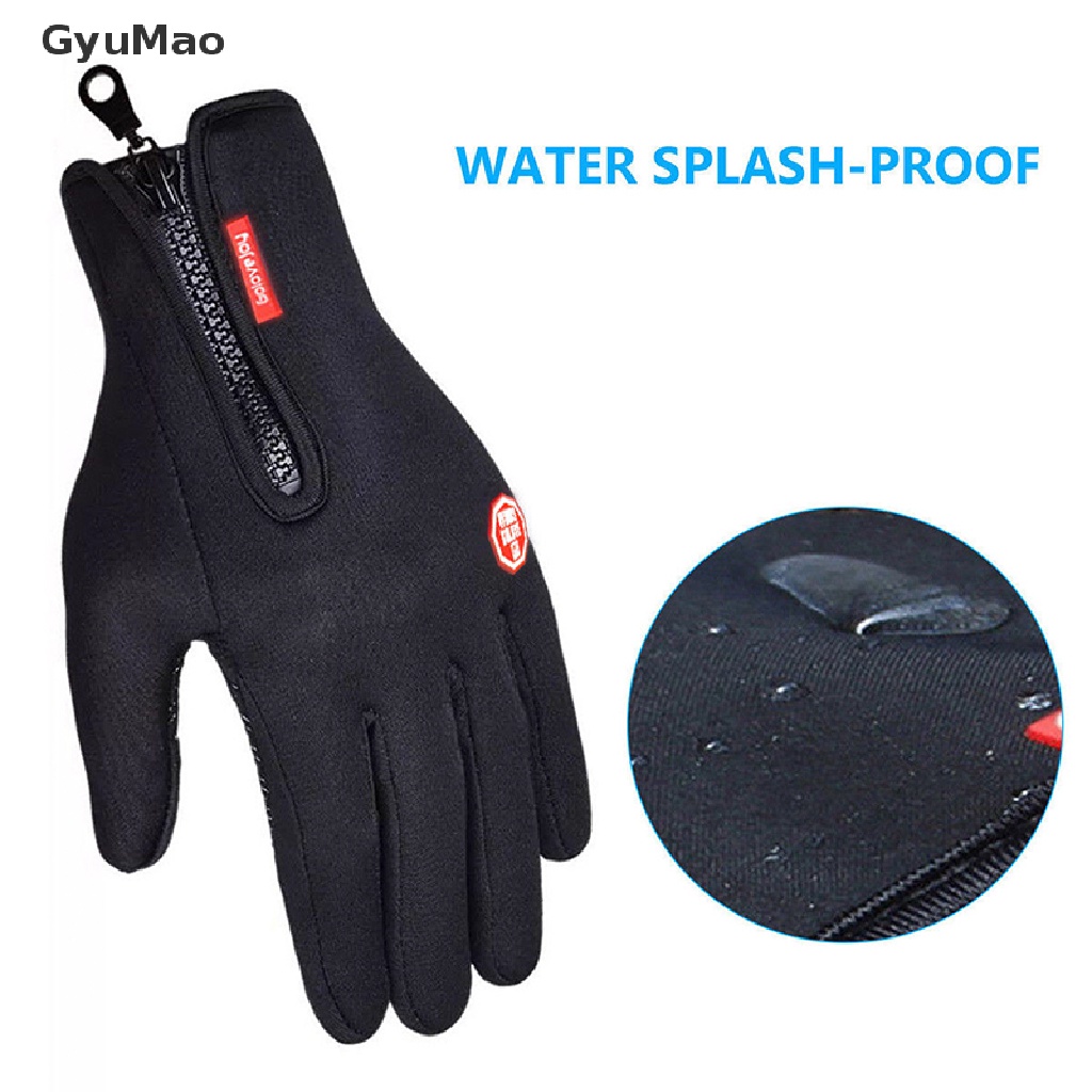 [cxGYMO] Men Women Winter Warm Windproof Waterproof Thermal Touch ...