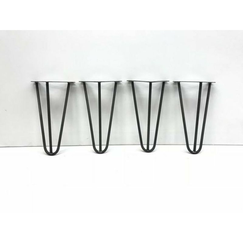 Hairpin leg / Iron Table leg 10mm Thick 30cm Height Shopee Singapore