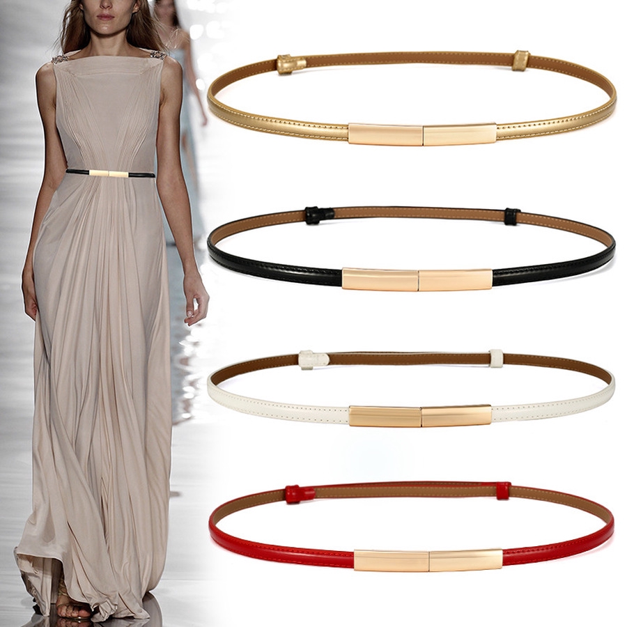 Women's fashion belts hot sale for dresses