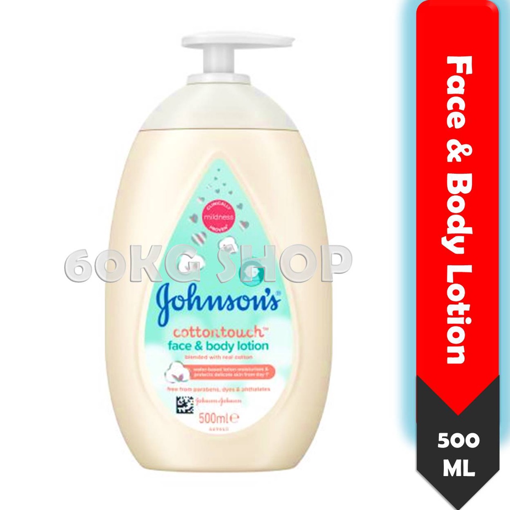 JOHNSON'S, COTTON TOUCH FACE & BODY LOTION 500ML