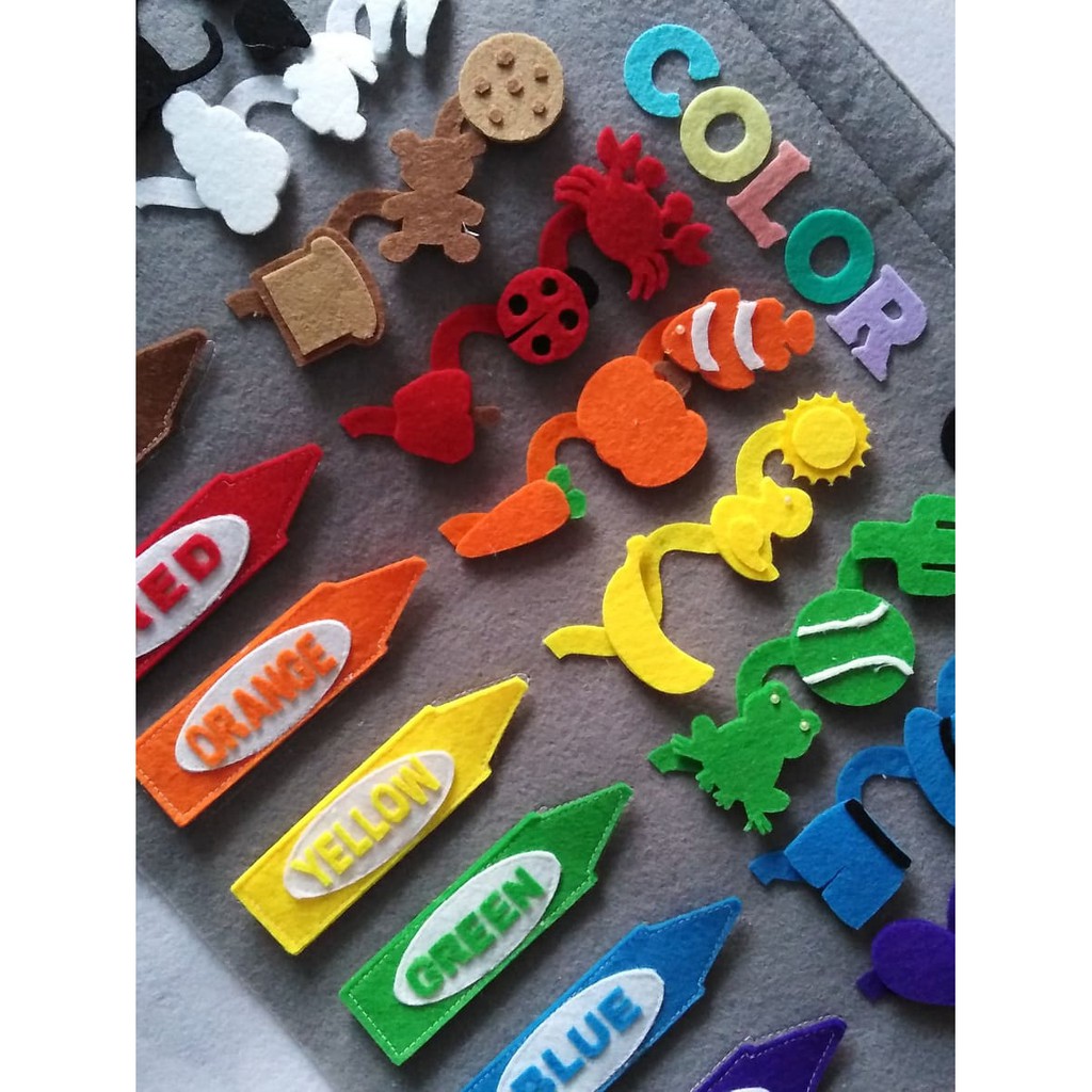 My Color Chart Educational Material for Toddlers and Preschoolers ...