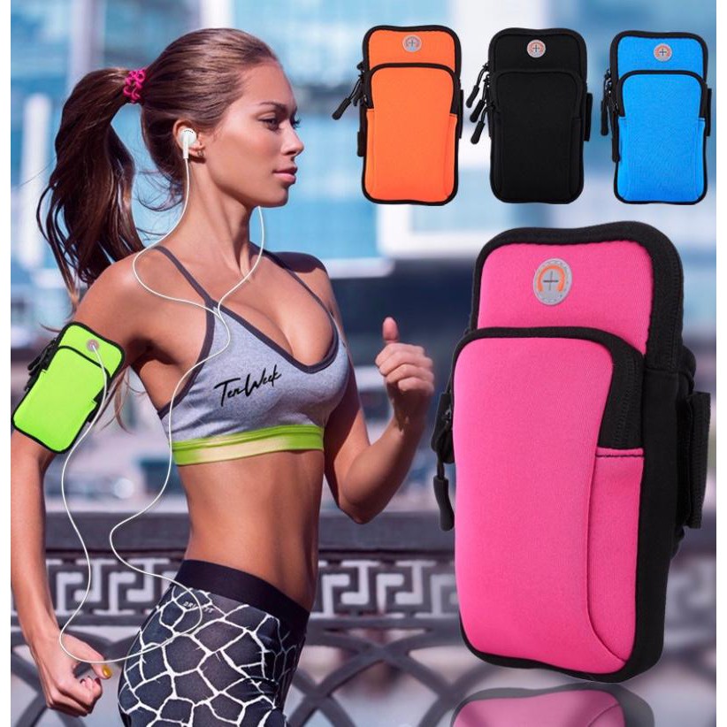 Phone Bags Holder Outdoor Sport Arm Pouch Bag For Phone On Hand Sports Running Armband Bag Case