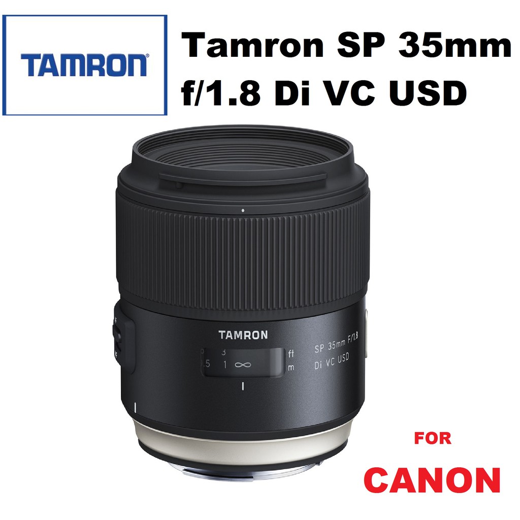 Tamron SP 35mm f/1.8 Di VC USD For Canon | Shopee Singapore