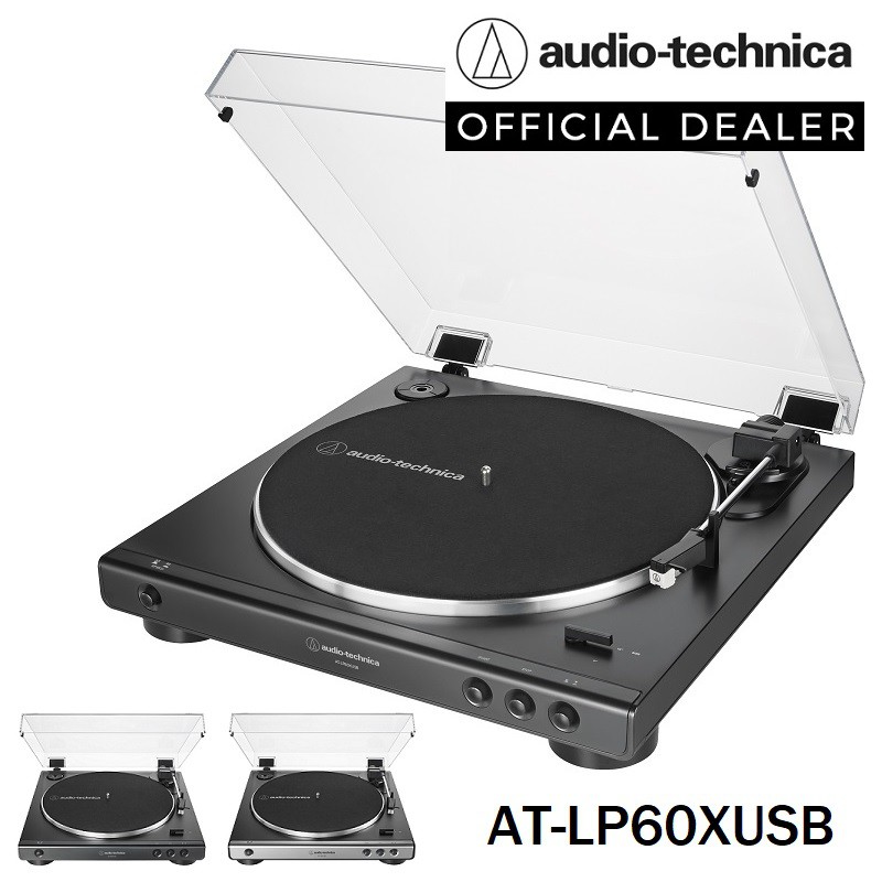 AudioTechnica ATLP60XUSB Fully Automatic BeltDrive Digital Turntable