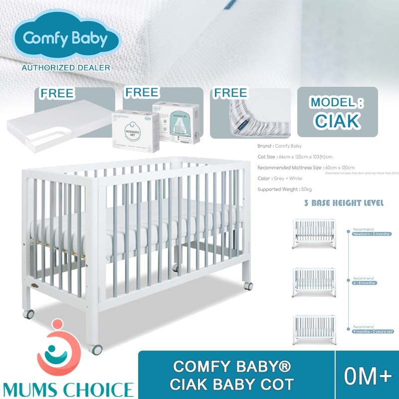 Comfy Baby Wooden Baby CotCiak Shopee Singapore