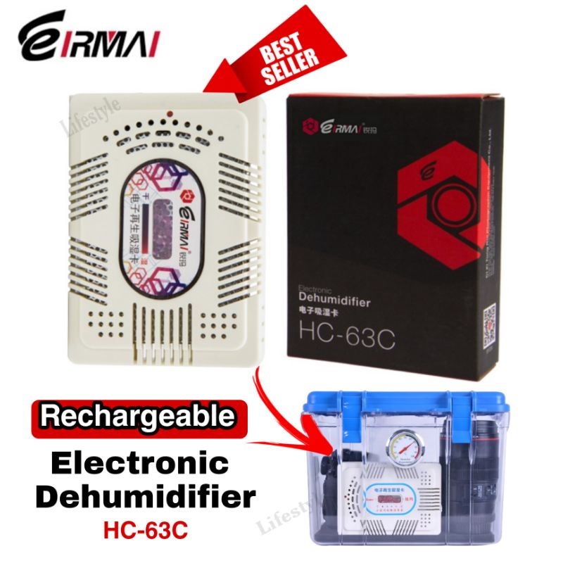 🔥🔥🔥[SG SELLER]Eirmai Dry Box Rechargeable Dehumidifier/Electronic ...