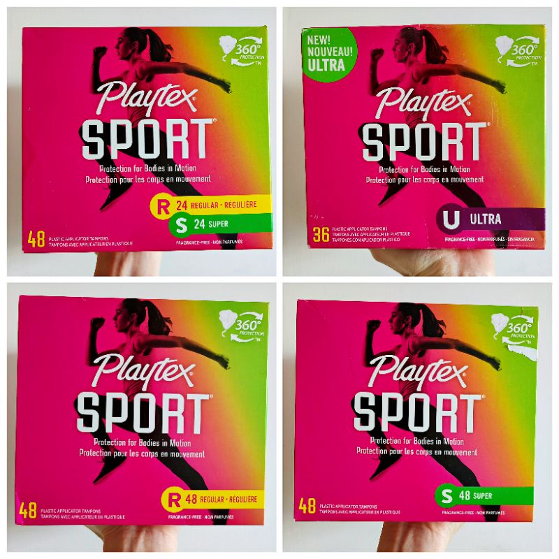 新手请买自带导管棉条 KL Playtex Sport Gentle Glide Tampons with Applicator for