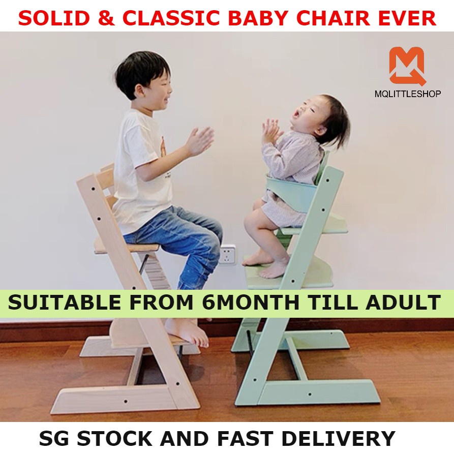 Stokke Inspired Baby Kid Highchair Classic Good Quality