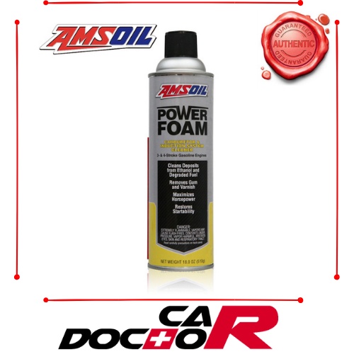 AMSOIL POWER FOAM APF CARBURETOR FUEL INJECTION INDUCTION SYSTEM ENGINE