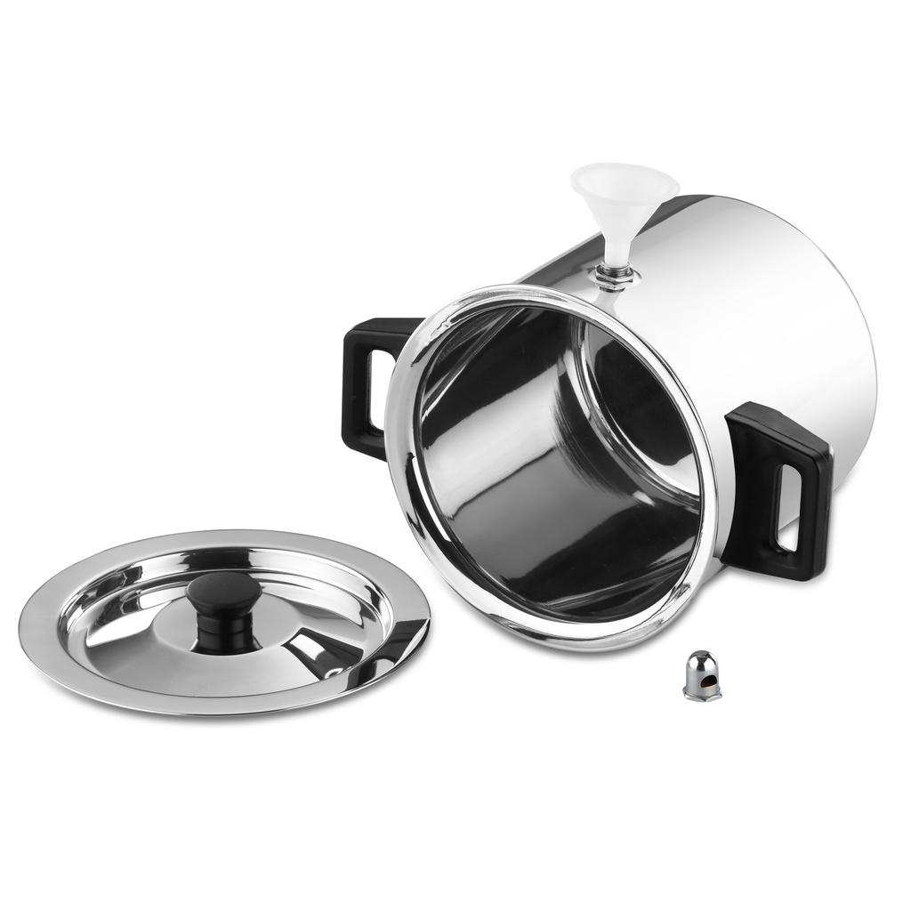 BUTTERFLY STAINLESS STEEL MILK BOILER MILK COOKER POT WITH WHISTLE FUNNEL 1.0 L 1.5 L 2.0 LITRE FAST SHIP