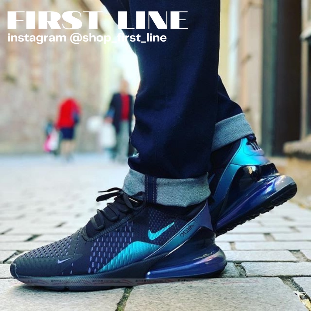 Nike air max outlet 270 blue running shoes