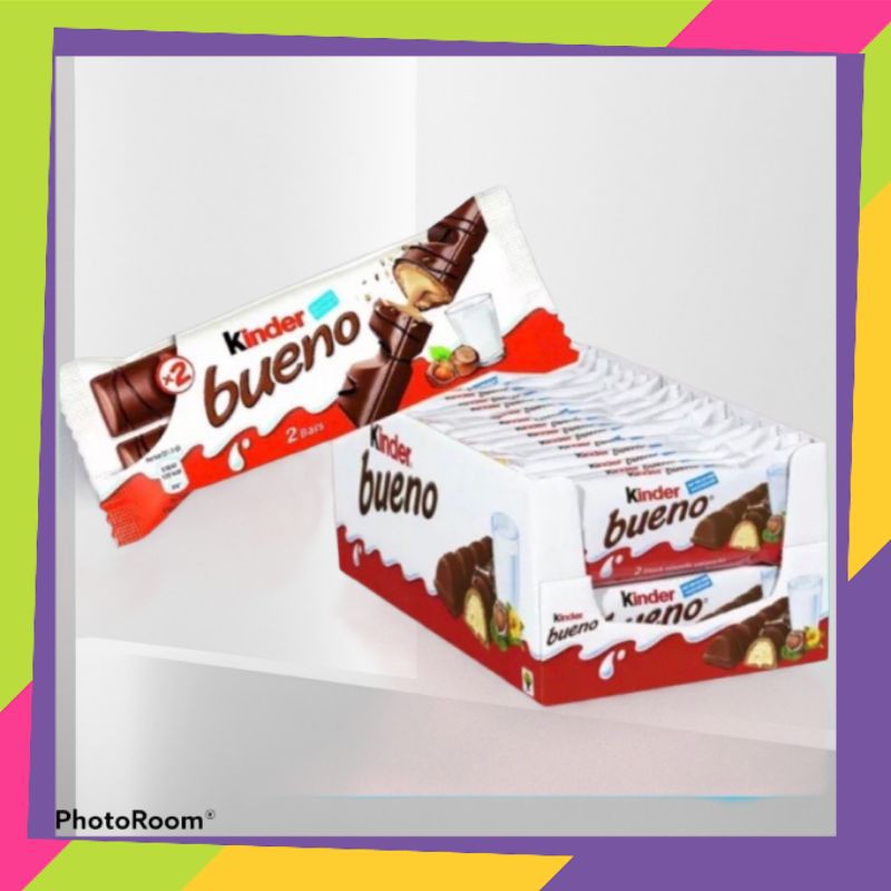 Chocolate Kinder Bueno Milk Chocolate Covered Wafer With Smooth Milky ...