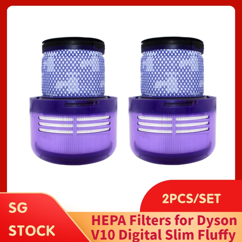 3-Pack HEPA Vacuum Cleaner Replacement Air Filter for Dyson V10