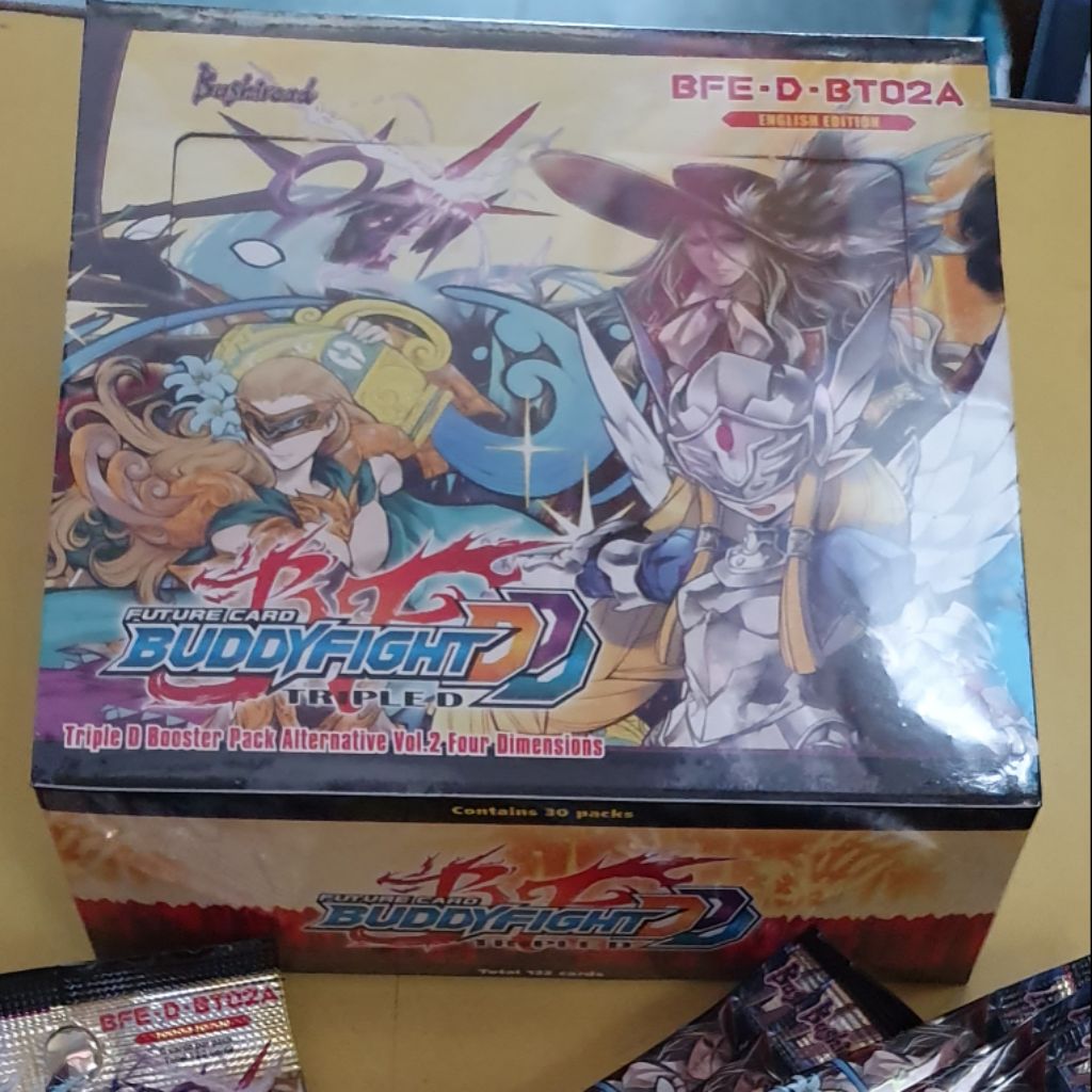 Buddyfight DDDFour Dimensions Booster Box Vol.02A | Shopee Singapore