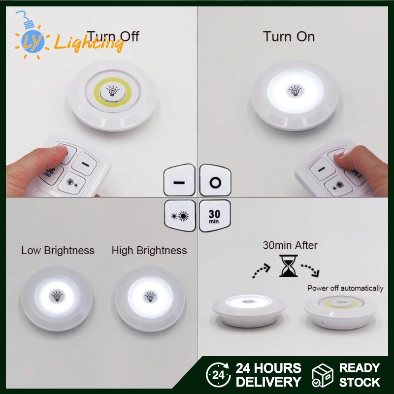 【Ready Stock】Indoor Light 5W LED Wardrobe Light Adjustable Remote ...
