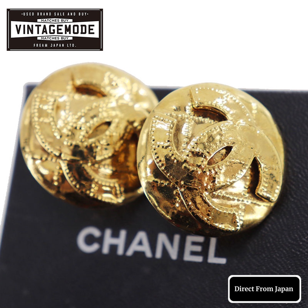 Used on sale chanel earrings