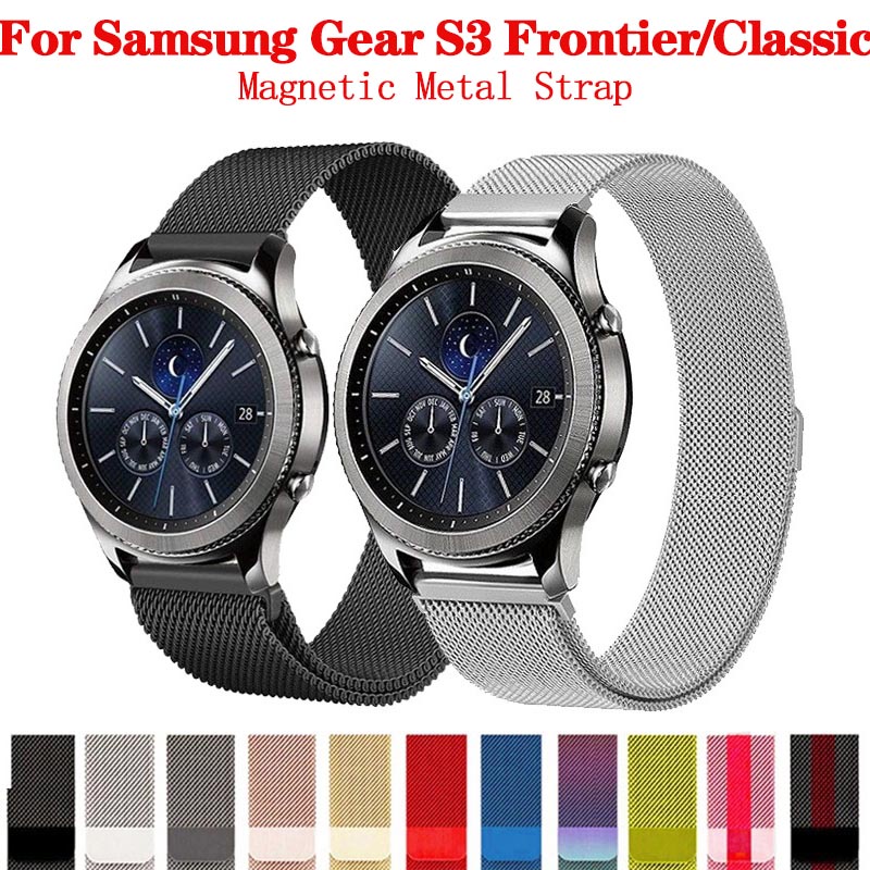 Samsung gear s3 hot sale classic metal band