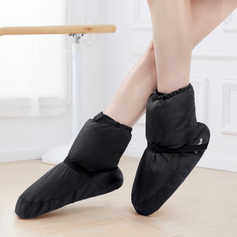 Winter Ballet Warm Up Booties National Dancing Shoes Adults Modern