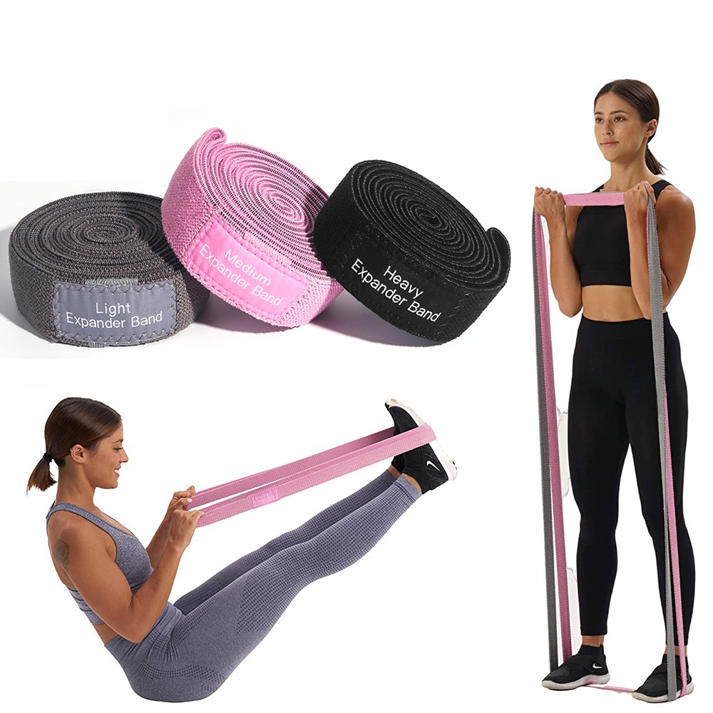 3pc/set New Yoga Gym Fabric Exercise Strength Pull Up Assist Cotton ...