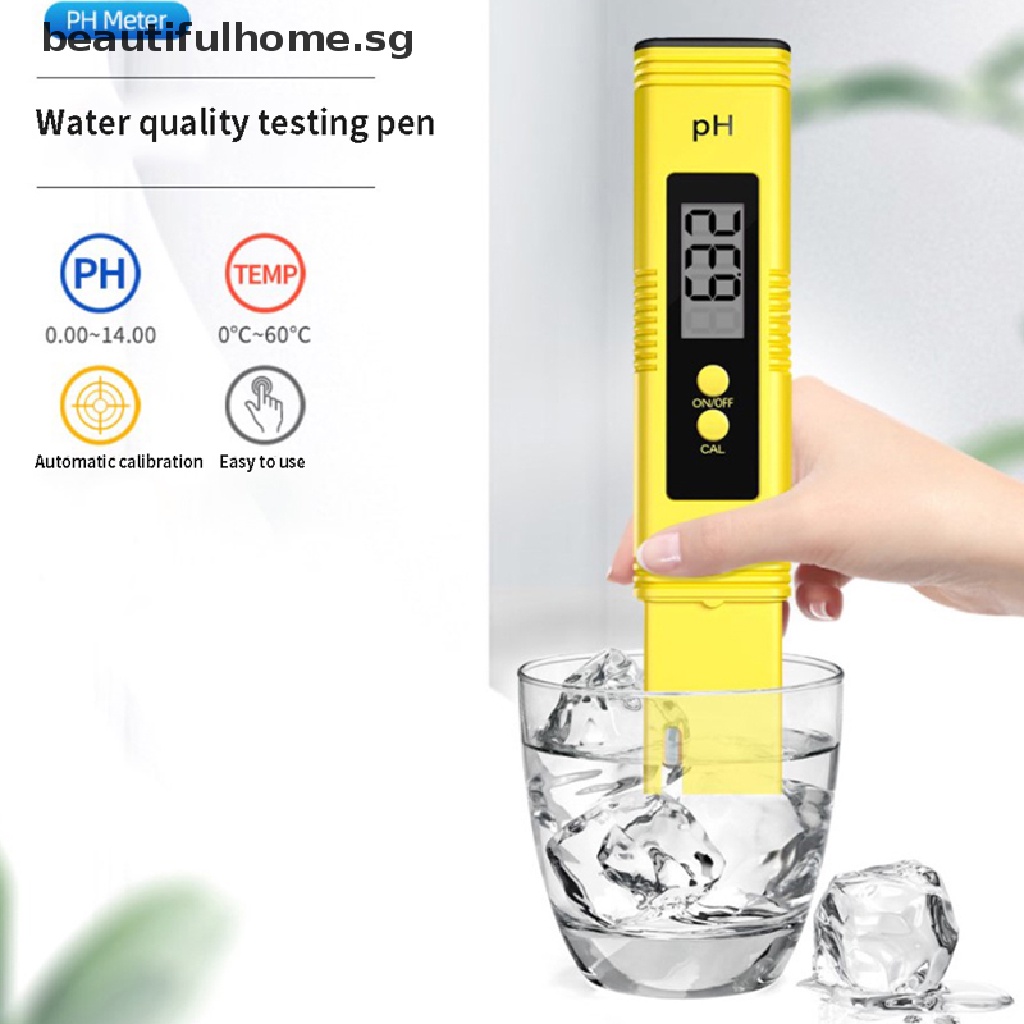 <new arrival> Digital PH Meter High Precision LCD Aquarium Water Acid PH Tester Pool Analyzer //