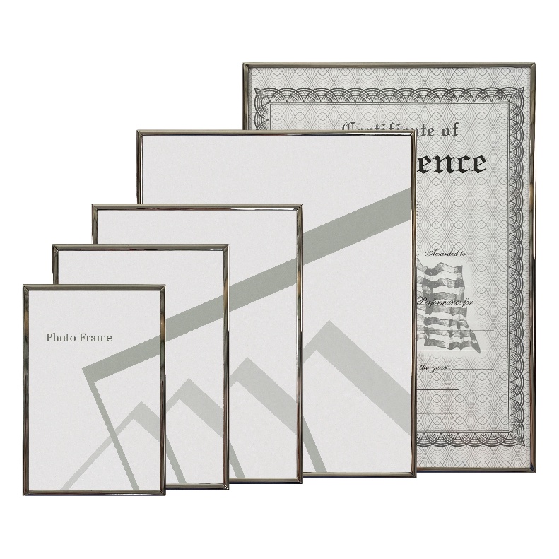[SG Stock] Glossy Silver Photo Frame | Nickel-Plated Photo Frame ...