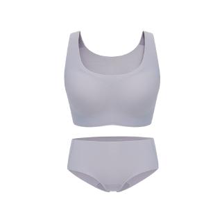 NEIWAI inside and outside without size vest bra is not easy to show  underwear women without steel ring size free